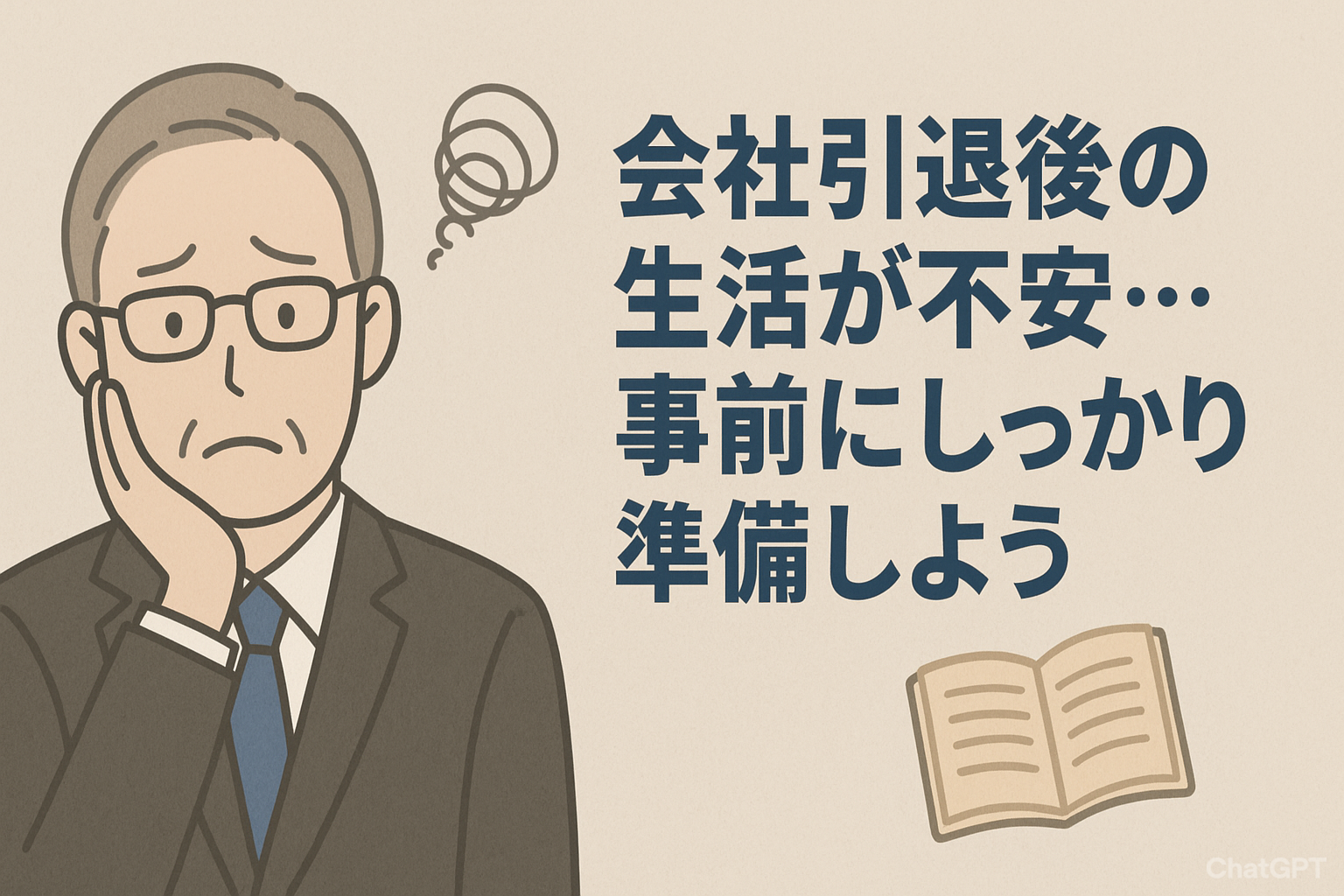 会社引退後の生活が不安…事前にしっかり準備しよう