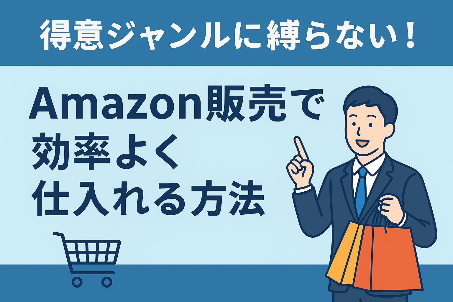 得意ジャンルに縛られない!Amazon販売で効率よく仕入れる方法