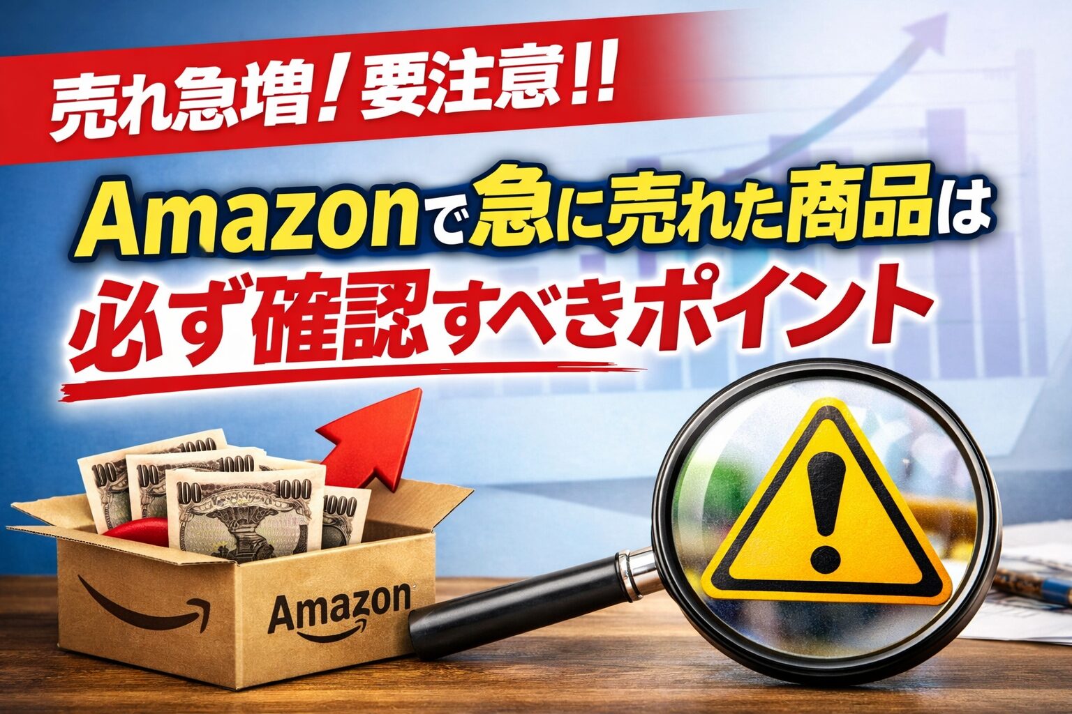 Amazonで急に売れた商品は必ず確認すべきポイント